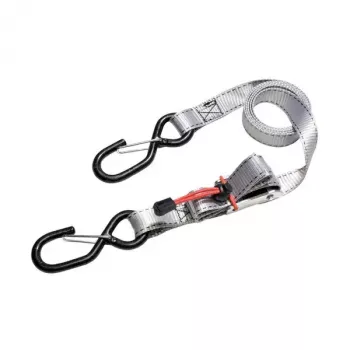 MASTER LOCK Spring Clamp Tie Downs with S hooks 250 kg capacity 180 cm length