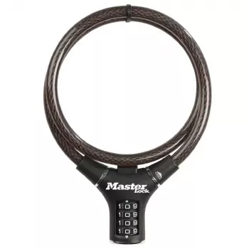 Cable lock MASTER LOCK 8229EURDPRO Black 0.9 m
