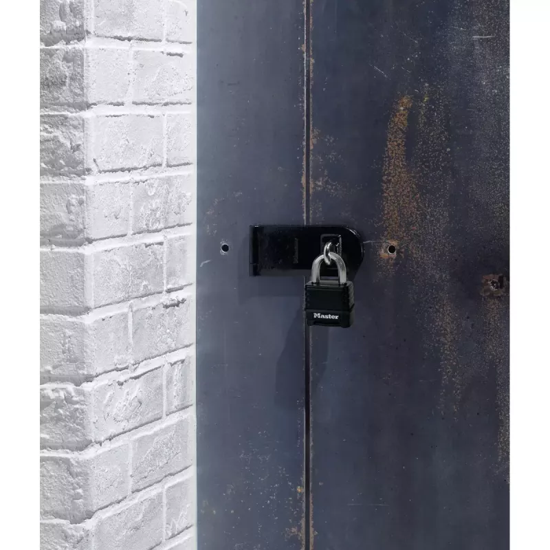 Padlock MASTER LOCK M178EURD 57mm wide Excell zinc body set-your-own combination black