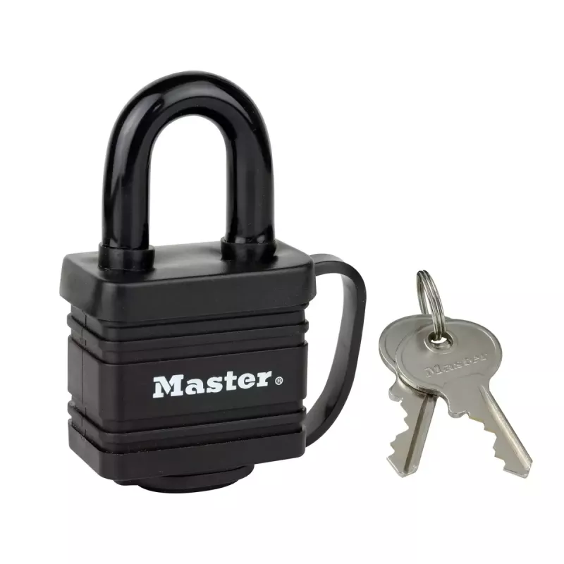 Padlock MASTER LOCK 7804EURT 2 x 40mm laminated steel black