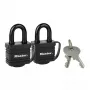 Padlock MASTER LOCK 7804EURT 2 x 40mm laminated steel black