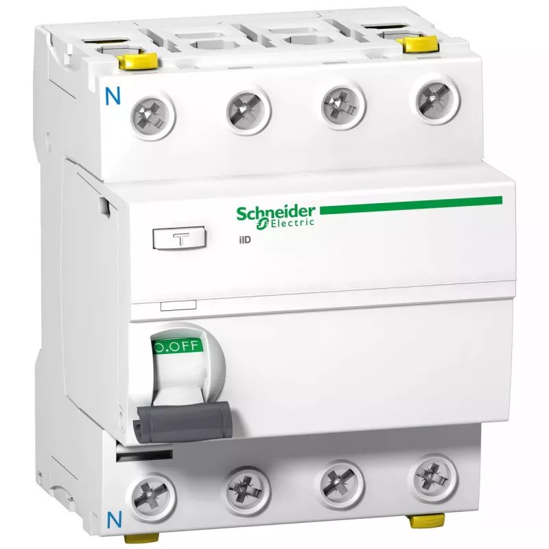 Residual-current device Schneider Electric A9Z21425, Type A, 25 A, 380–415 V, 1500 A breaking capacity