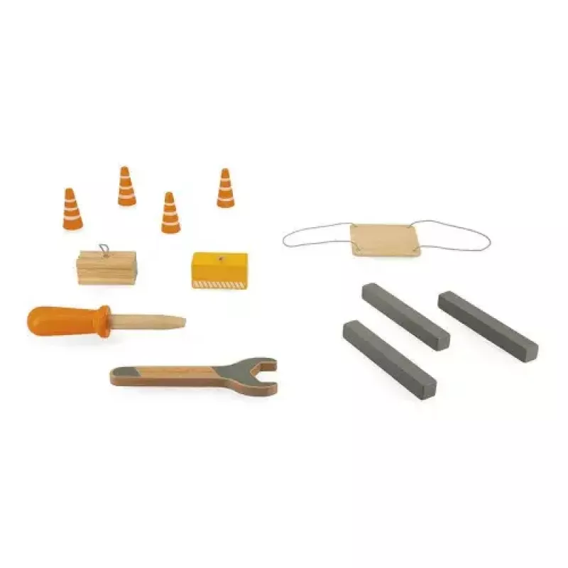 JANOD Large Crane Multicolour Beech Wood 3-8 Years