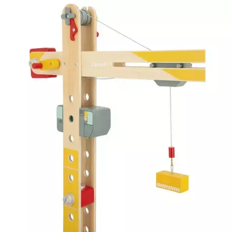 JANOD Large Crane Multicolour Beech Wood 3-8 Years