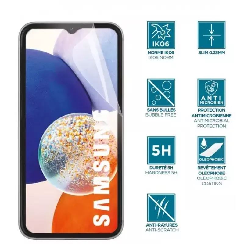 Screen protector Mobilis 036289 Samsung Galaxy A14 4G 5G Transparent