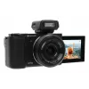 Compact camera AgfaPhoto Realishot C110 — 24 MP, 1/3.06 inch CMOS, 3x optical zoom, 4K, Wi‑Fi, 2.8 inch touchscreen, black