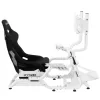 Flight/racing simulator monitor stand Oplite OP-SMS-GTRW White 40 inch