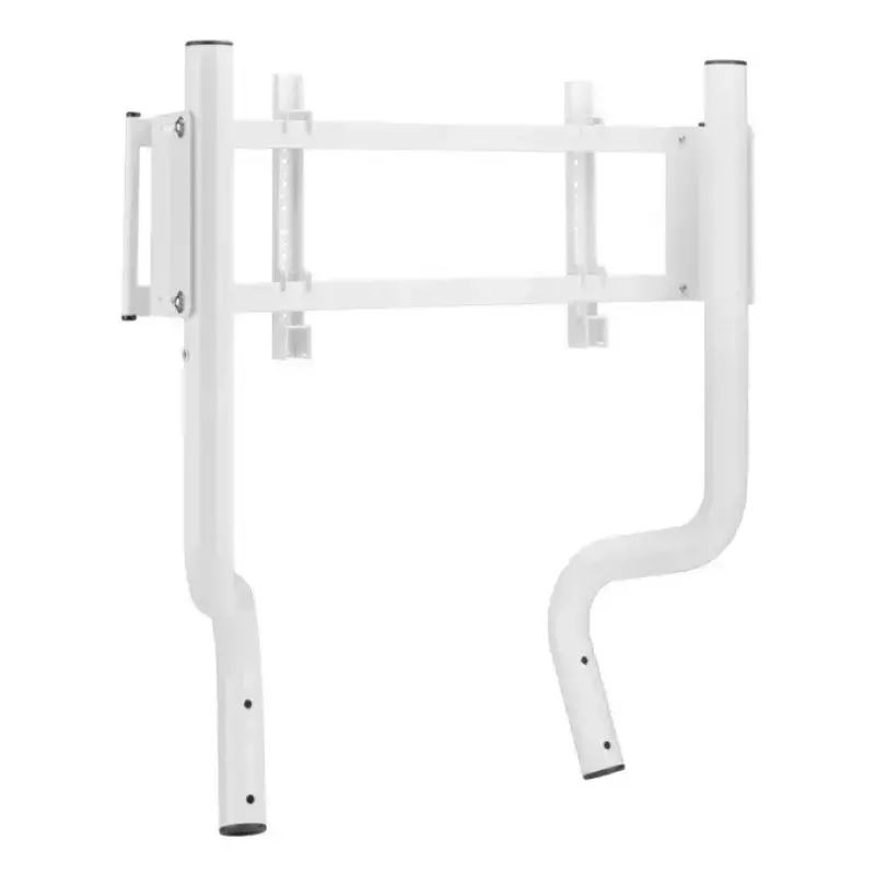 Flight/racing simulator monitor stand Oplite OP-SMS-GTRW White 40 inch