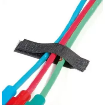 Velcro cable organizer ONE-WRAP flat wrap 16 x 70 mm black, single