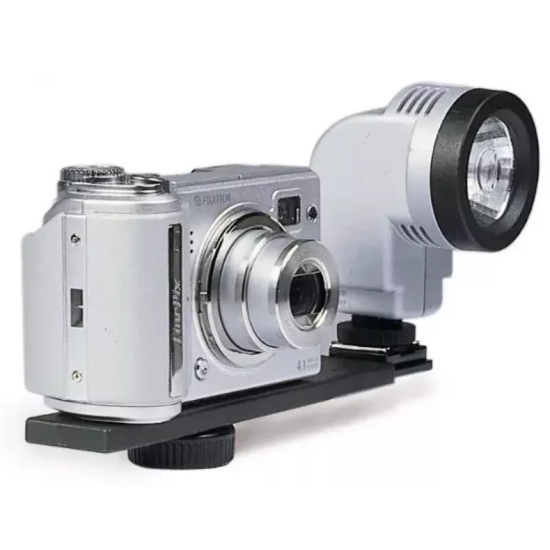 Camera Bracket KAISER 1000, metal mounting bracket, Width 28 mm, Depth 165 mm