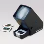 Light table KAISER diascop 4 — plastic, black, max operating distance 1.6 m, 80×160×170 mm