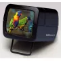 Slide projector KAISER 2010 — compact 3× magnification, 75×105×60 mm, 1.5 V battery