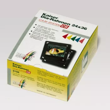 Slide Mounts Kaiser Fototechnik C.A.M./CS 5x5 cm Black