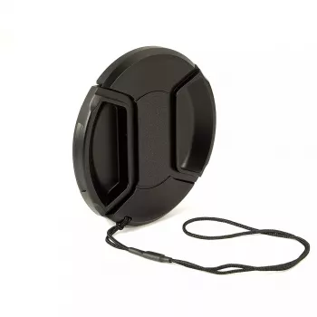 Lens Cap Kaiser Fototechnik Snap-On 77 mm Black 7.7 cm
