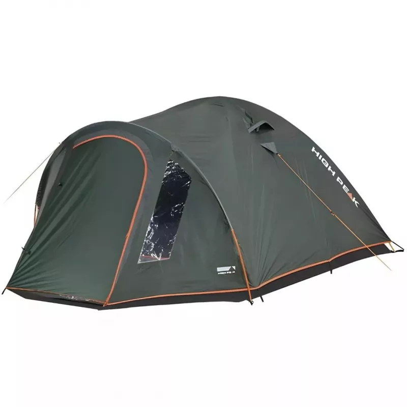Tent High Peak Nevada 4.1 green — 4-person family tent, model 10352
