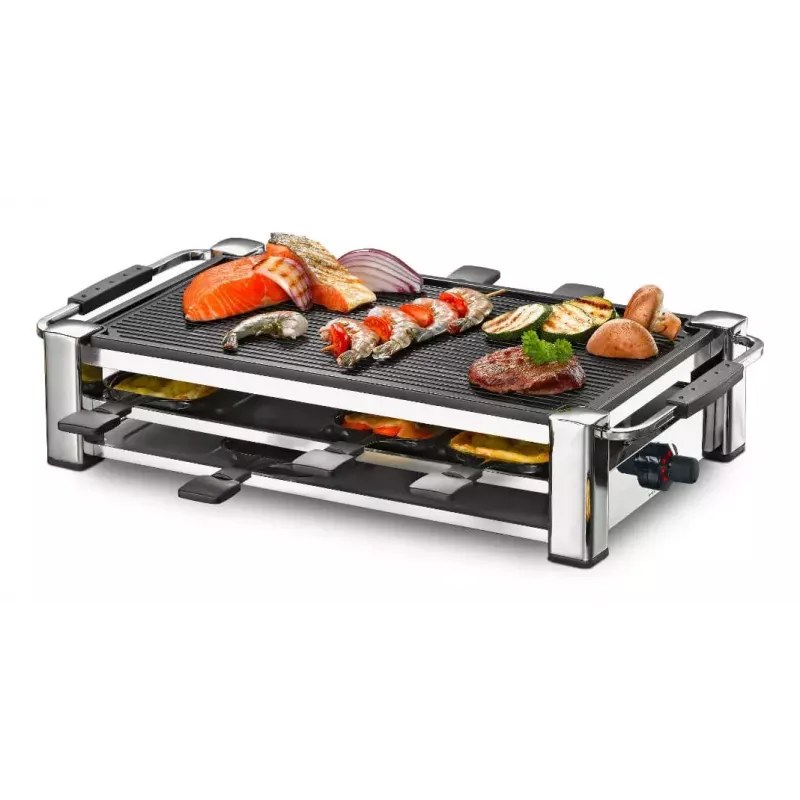 Raclette Grill Rommelsbacher RCC 1500 1500 W Chrome