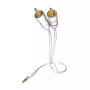 Audio Cable Inakustik 003100015 1.5m 3.5mm 2xRCA White