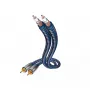 Audio Cable Inakustik 0040802 2m RCA 2 x RCA Blue