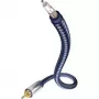 Audio mono cable inakustik Premium SUB 5.0 m — 1x mono connection, 5.0 m length