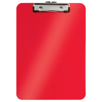 Clipboard Leitz WOW A4 Metal Red 80 sheets