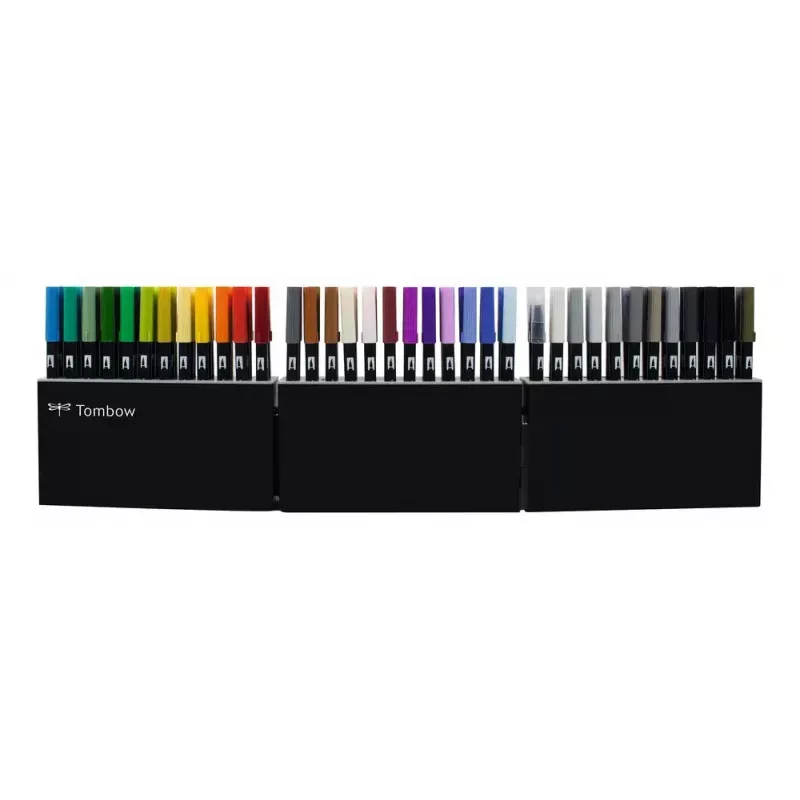 Marker Tombow ABT-108C 107 pcs Brush Fine tip Multicolour