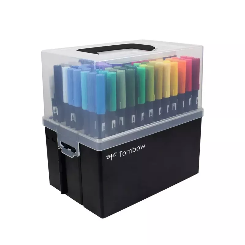 Marker Tombow ABT-108C 107 pcs Brush Fine tip Multicolour