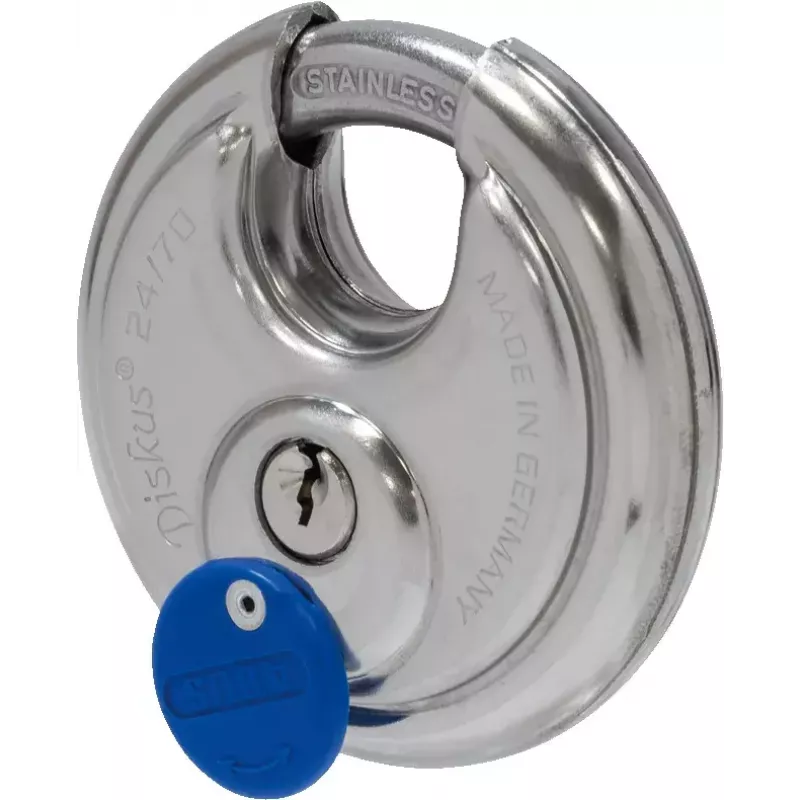 Discus padlock ABUS Diskus 24IB/70 Key lock Body width 7 cm
