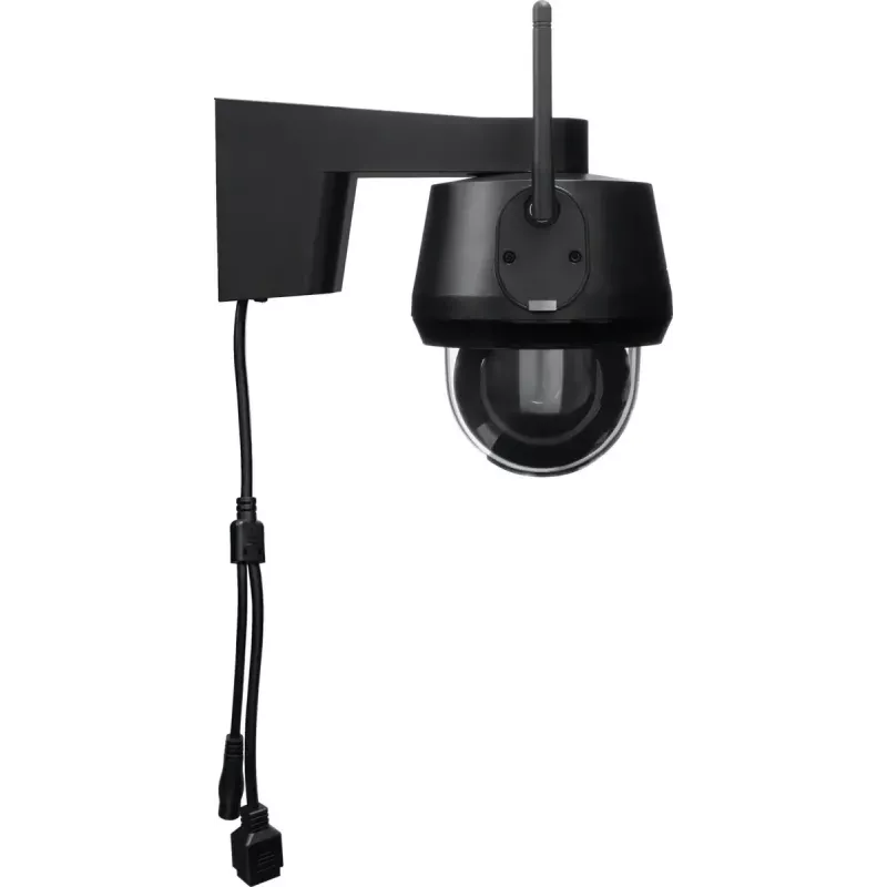 IP dome security camera ABUS PPIC52520B Outdoor Wired & Wireless 4K 3840x2160 8MP 4 mm 1/2.8 inch CMOS Wall-mount Black
