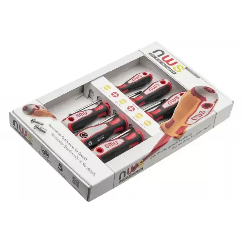 Manual screwdriver set NWS 094-7 7 pieces