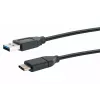 USB Cable Schwaiger CK 3141 USB 3.2 Gen 1 1m USB A USB C Black