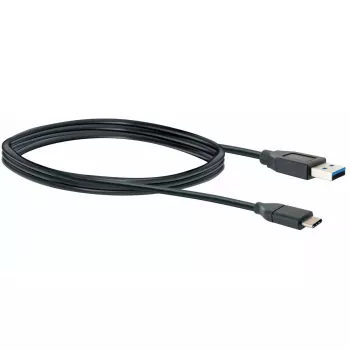 USB Cable Schwaiger CK 3141 USB 3.2 Gen 1 1m USB A USB C Black