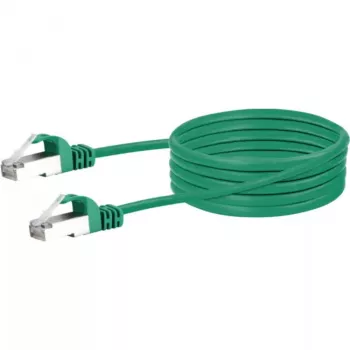Networking Cable Schwaiger CKB6010 059 RJ-45 Cat6 1 m Green