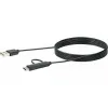 USB Cable Schwaiger CK 3112 USB 2.0 1m USB A Micro-USB B Black
