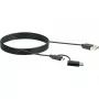 USB Cable Schwaiger CK 3112 USB 2.0 1m USB A Micro-USB B Black