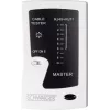 Network Cable Tester Schwaiger NWM1 531 RJ-11 RJ-45 Black White
