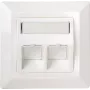 Angled Connector Schwaiger NKSD2 532 White RJ-45