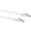Network cable SCHWAIGER CKB6300 052 — Cat6 SF/UTP (S-FTP), RJ-45 to RJ-45, 30 m, White