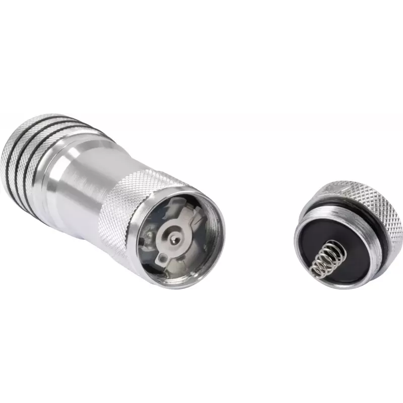 Grill light Schwaiger GLED0030 Black Silver Aluminium Rubber Battery 0.5W