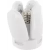 Schwaiger WLED0360 LED 360 Degree Garage/Workshop Lamp, E27, 5 Panels
