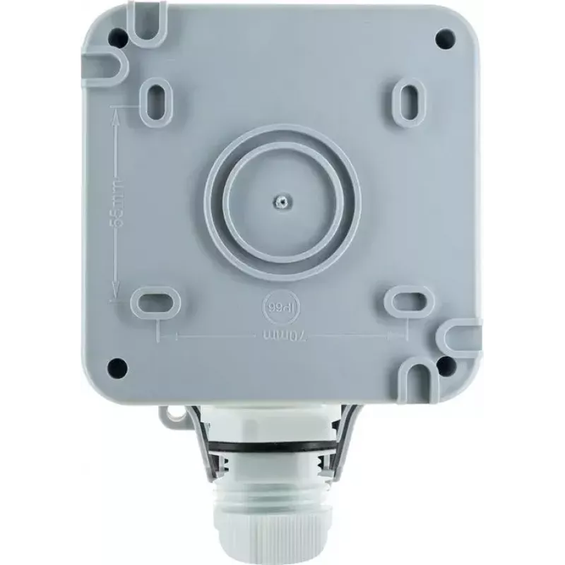 Socket-outlet Schwaiger SOAD0100 Grey IP66 230V 16A