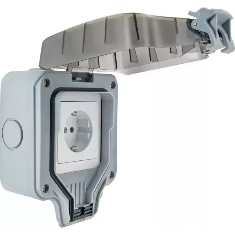 Socket-outlet Schwaiger SOAD0100 Grey IP66 230V 16A