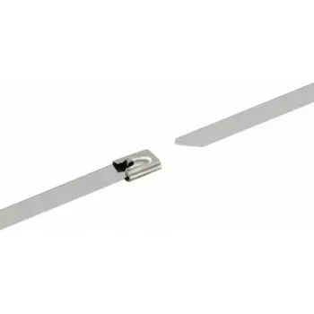 Schwaiger 10-piece stainless steel cable ties