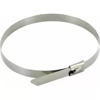 Schwaiger 10-piece stainless steel cable ties
