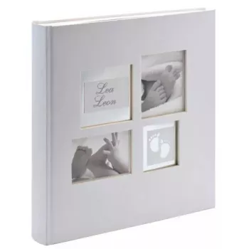 Photo Album Walther Design Little Foot Grey 60 sheets 13x18 cm
