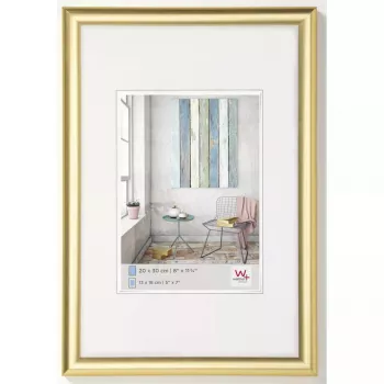 Single picture frame Walther Design KP040G Gold