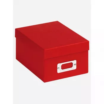 Storage box Walther FB-115-R Rectangular Paper Red