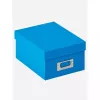 Storage box Walther FB-115-U Rectangular Paper Blue