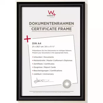 Single picture frame Walther Design KP130B Black
