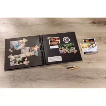 Photo album Walther Fun Mint colour 40 sheets Spiral binding