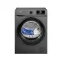 Freestanding front-load tumble dryer BOMANN WPT7154T — heat pump, 8 kg, Black/Grey, 64 dB, energy class D